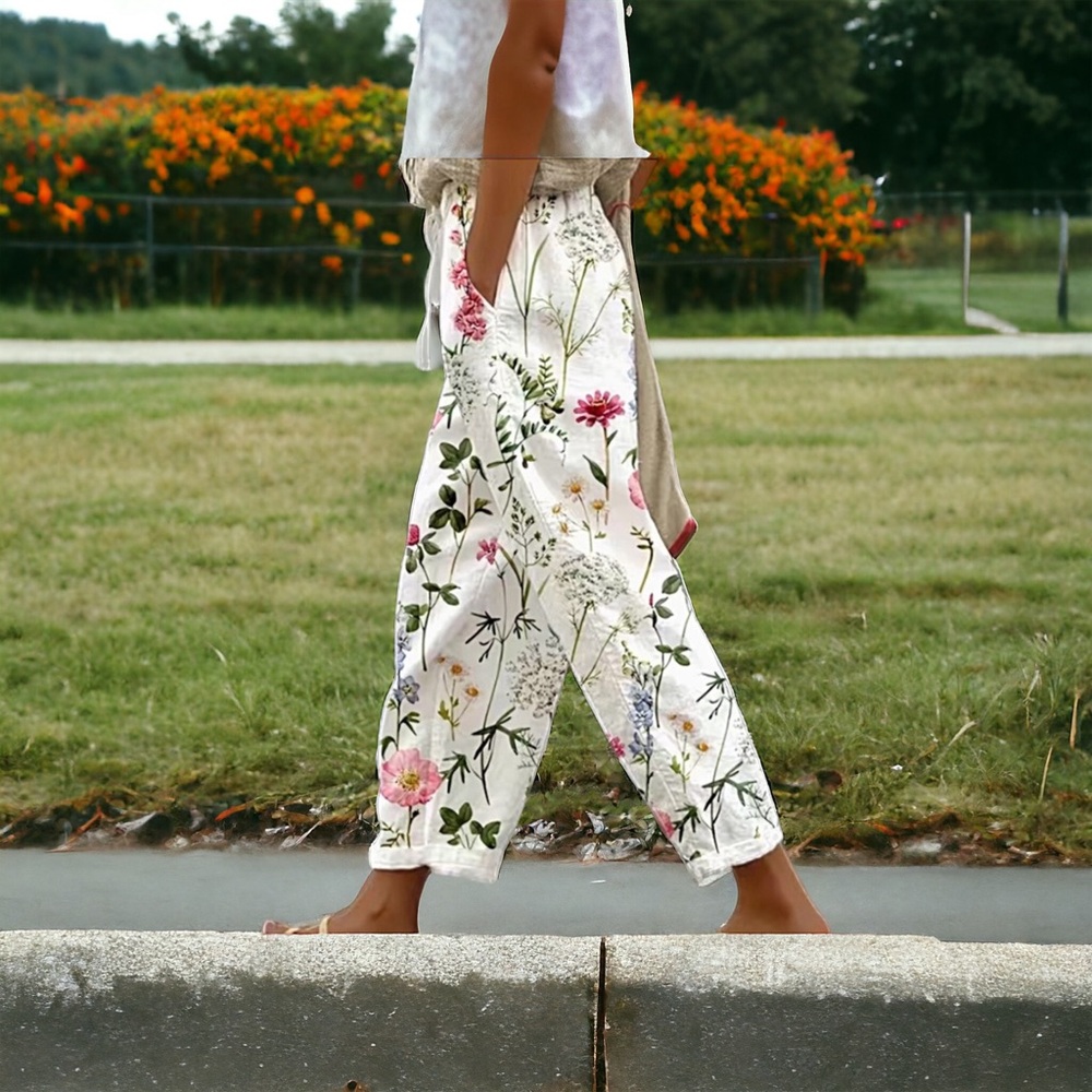 SALE🌹FLOWER JOGGER w/POCKETS ADORABLE